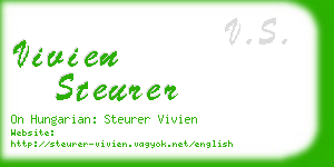 vivien steurer business card